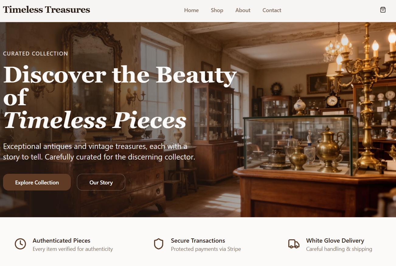 Landing page design 1